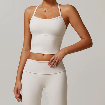 LuxeSoft Line Sırt Detaylı İnce Askılı Tank Top