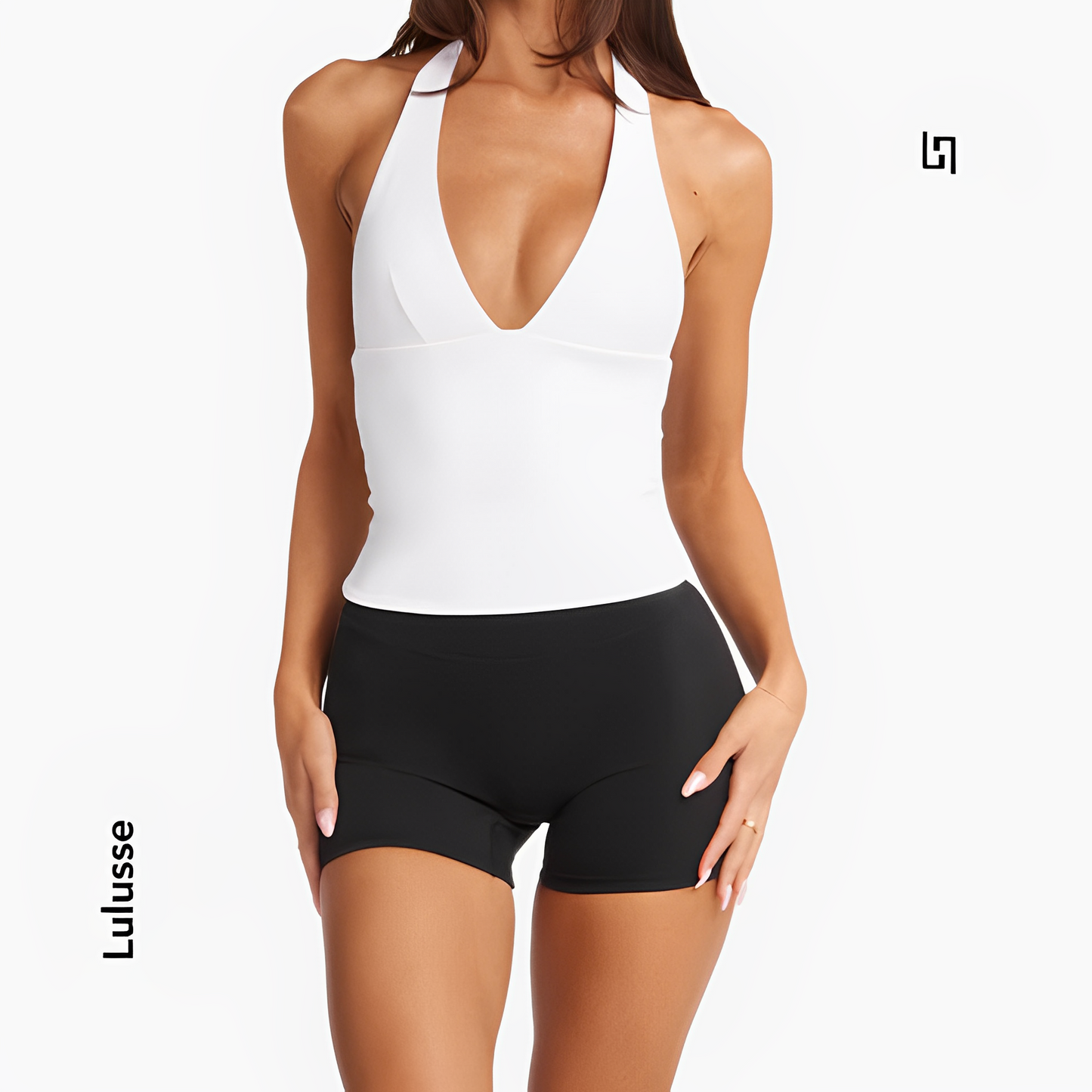 LuxeLyra Halter Crop