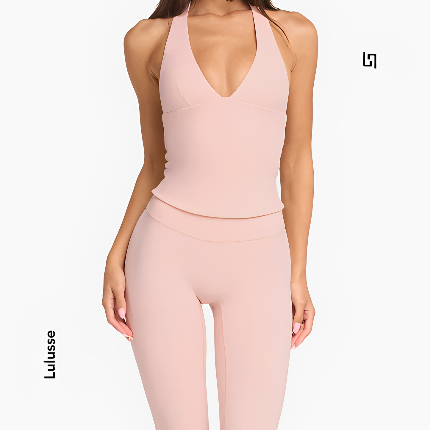 LuxeLyra Halter Crop