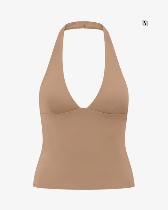 LuxeLyra Halter Crop