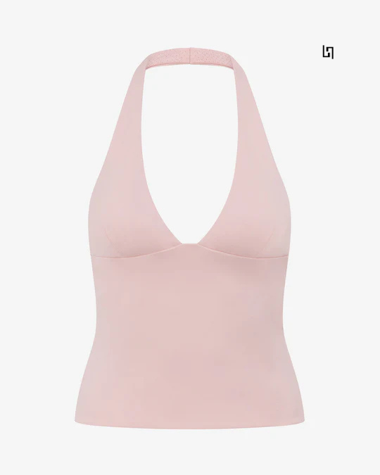LuxeLyra Halter Crop
