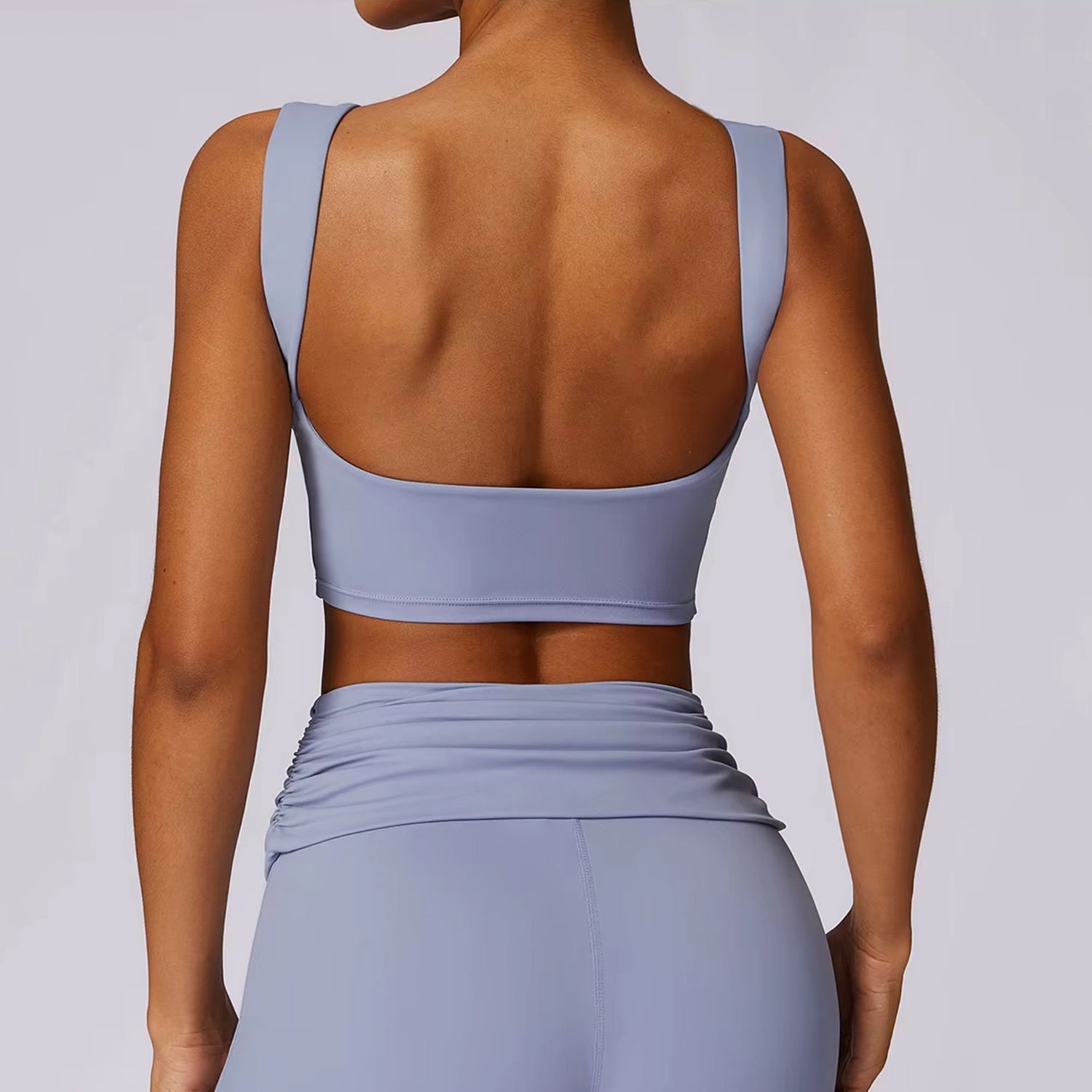 LuxeShape Open Back Crop