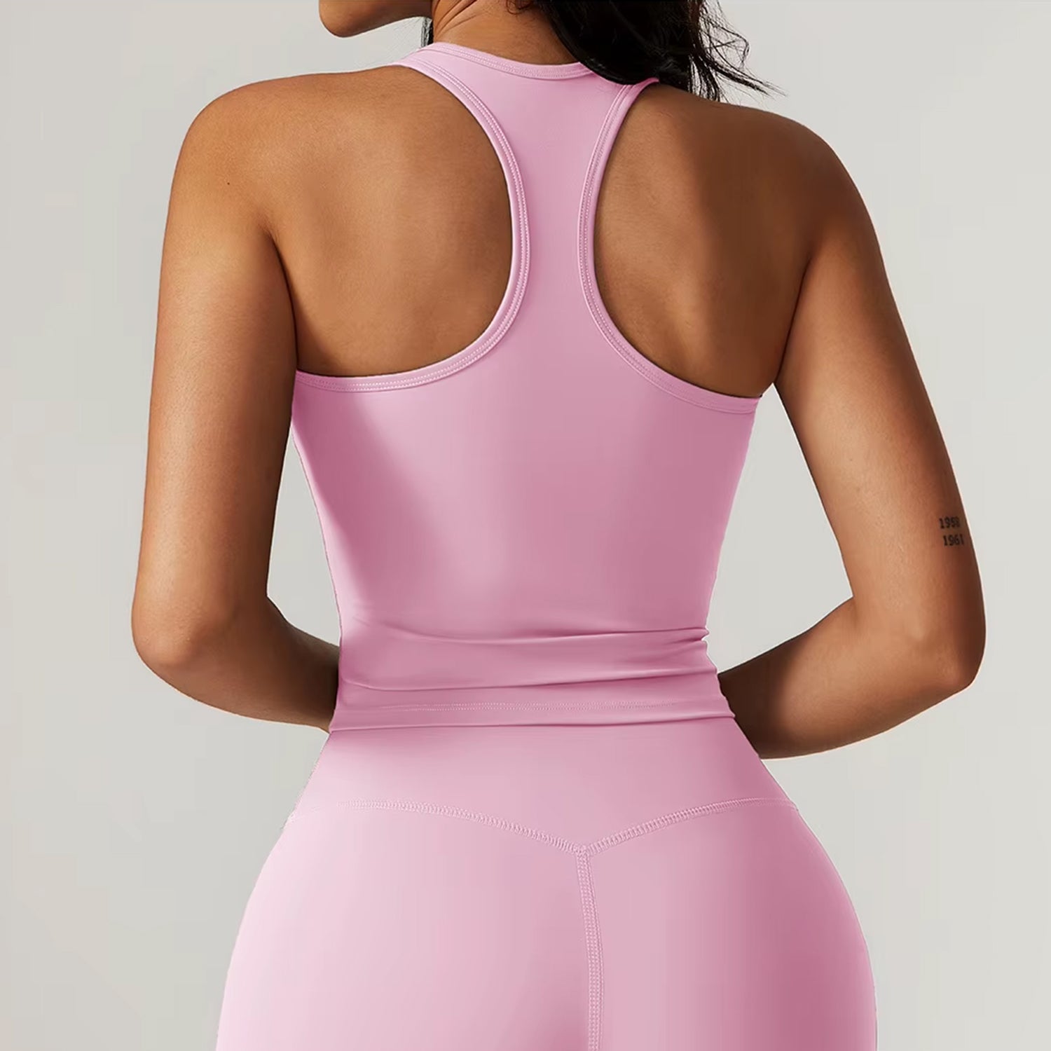 LuxeShape Move Askılı Sırt Detaylı Tank Top