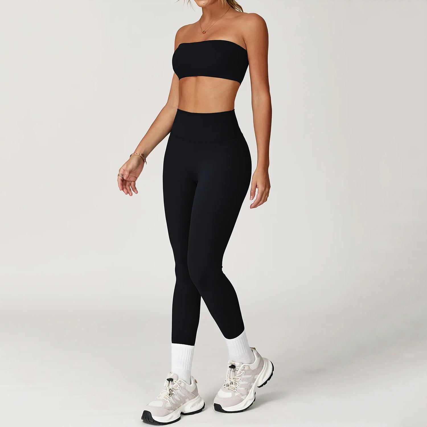 LuxeSoft Free Straplez Bra Tayt Takım