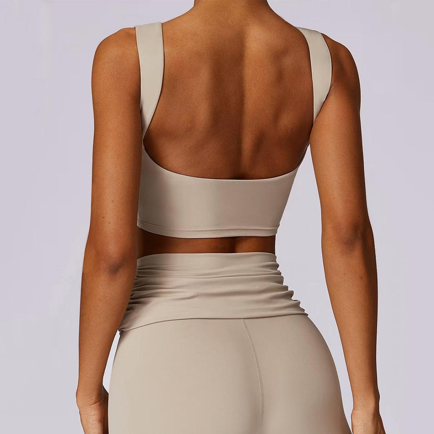 LuxeShape Open Back Crop