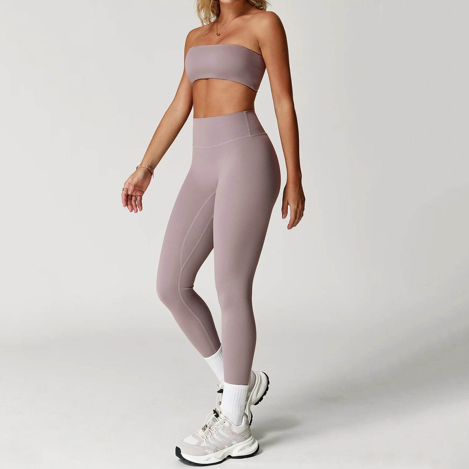 LuxeSoft Free Straplez Bra Tayt Takım