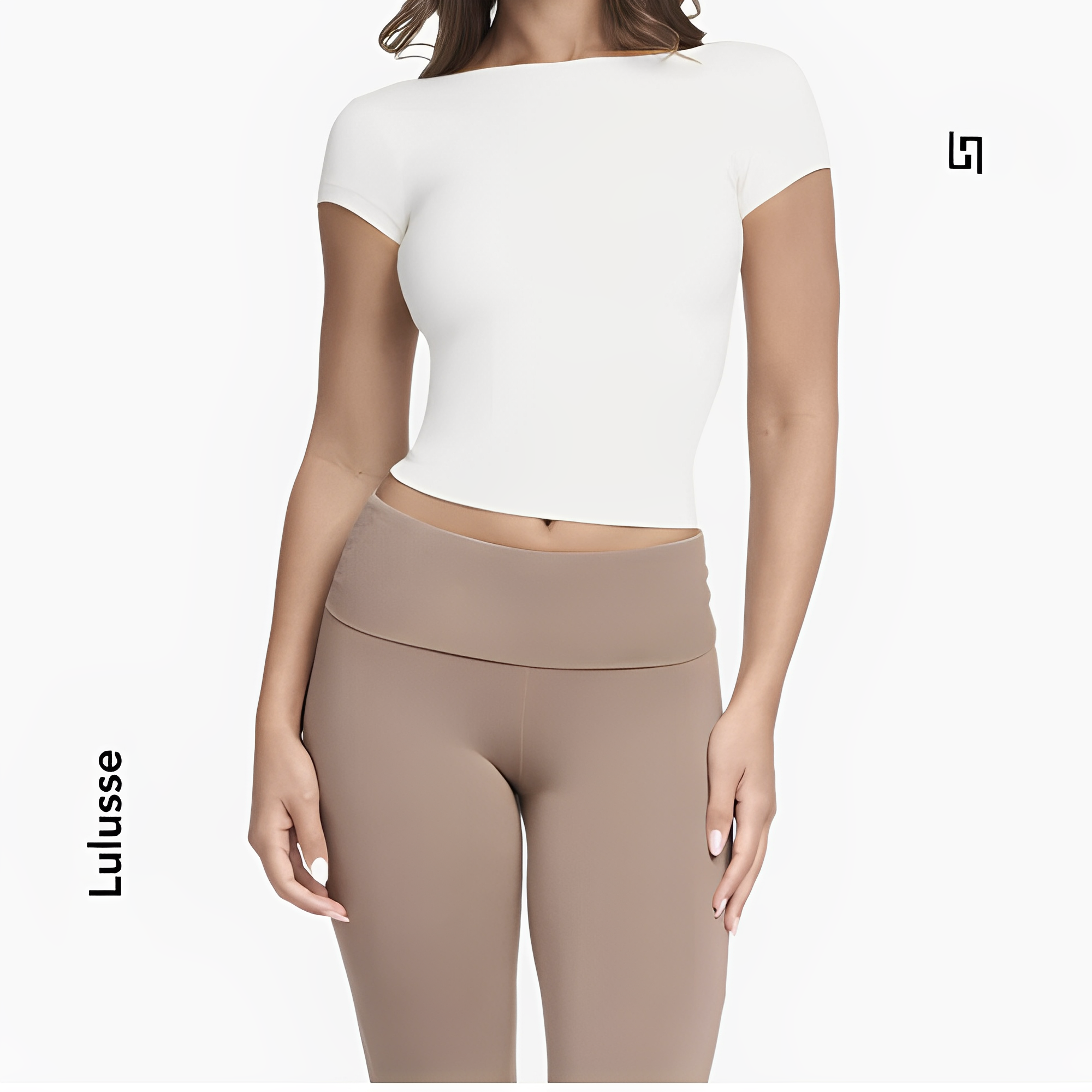 LuxeShape Open Back Top