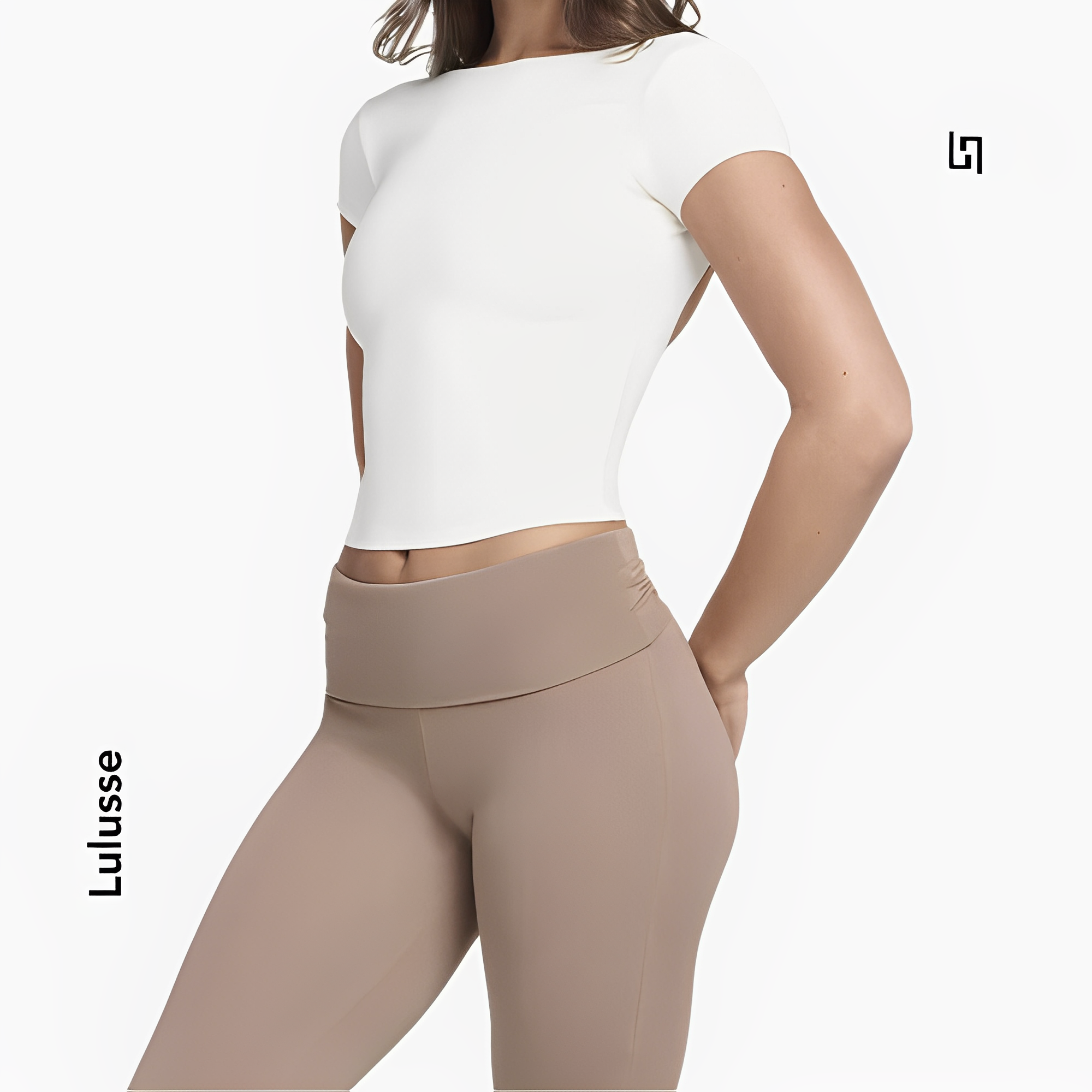 LuxeShape Open Back Top
