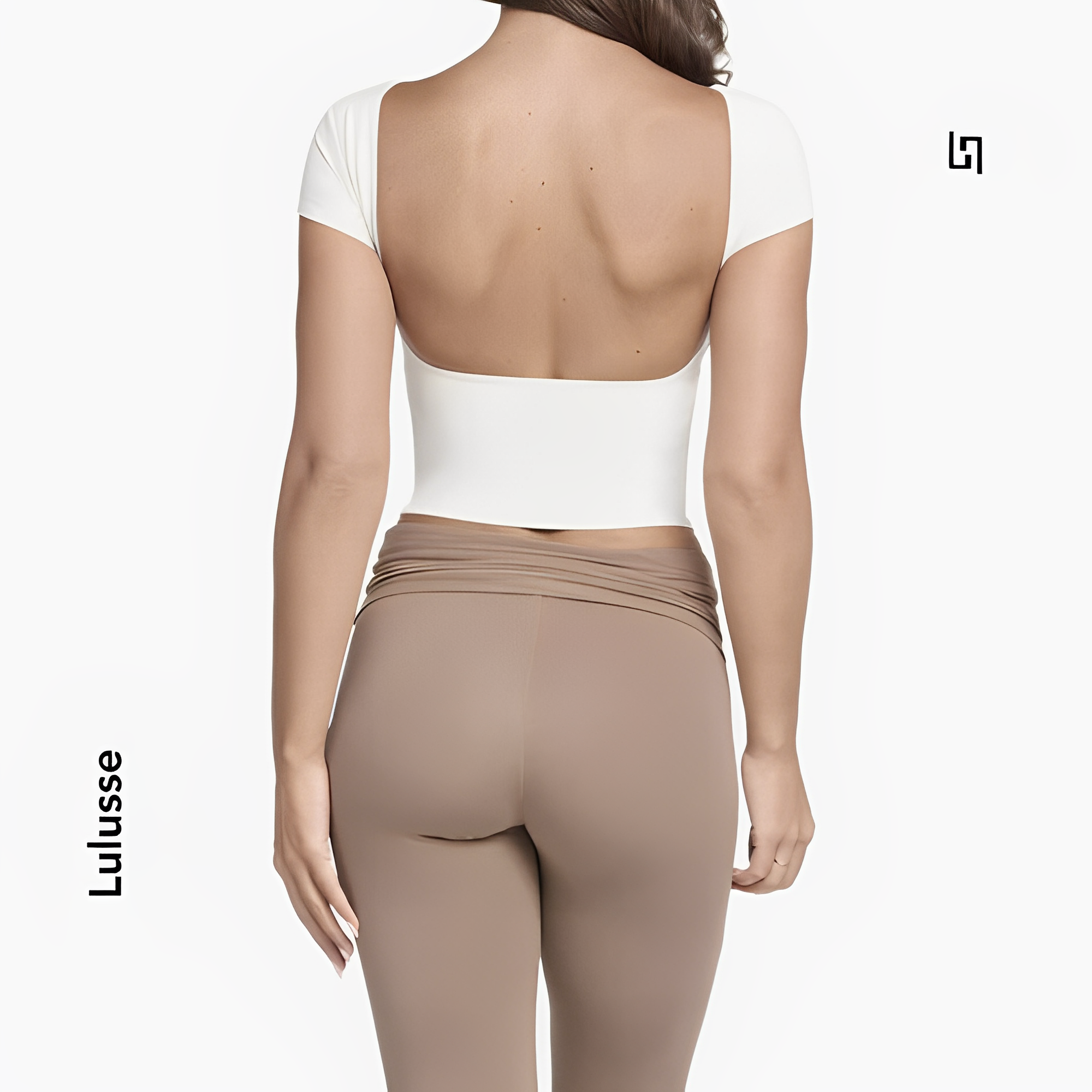 LuxeShape Open Back Top