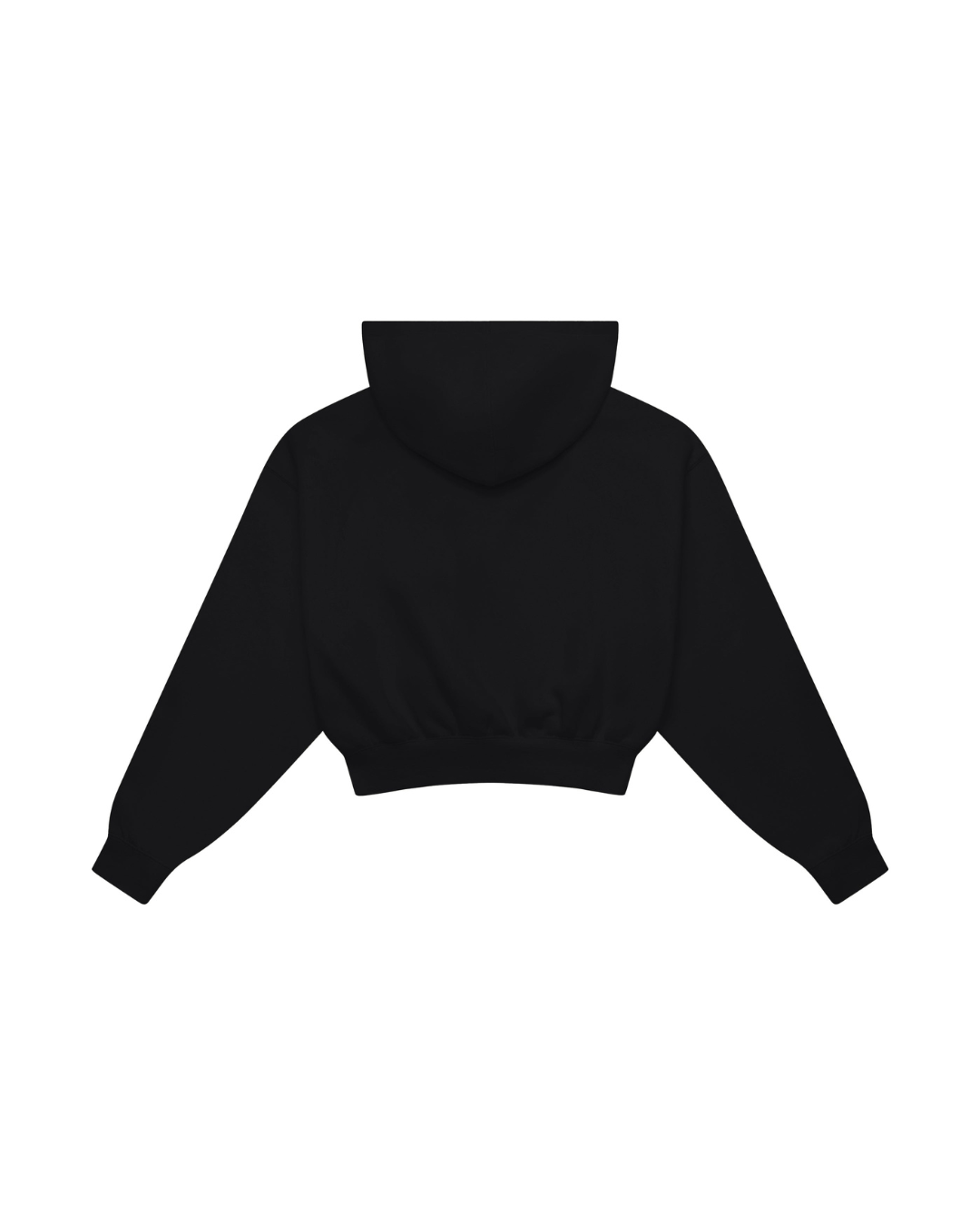 LuxeIcon Cozy Zip-Up Crop Hoodie