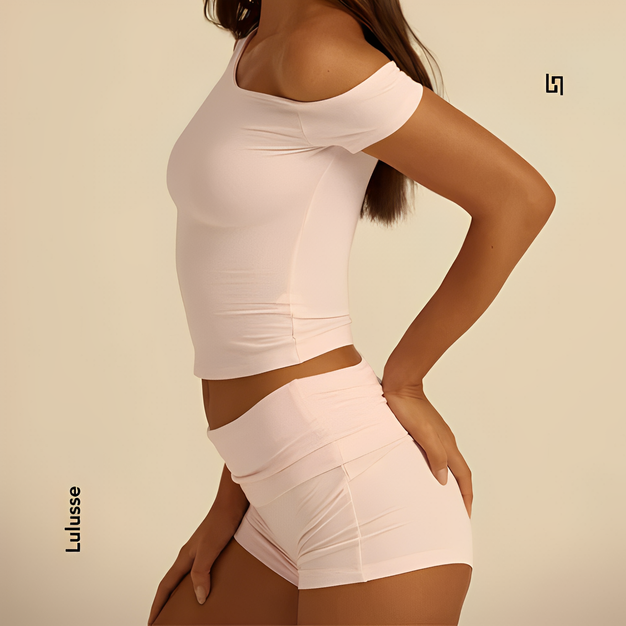 LuxeShape Bend Katlanabilir Bel Şort