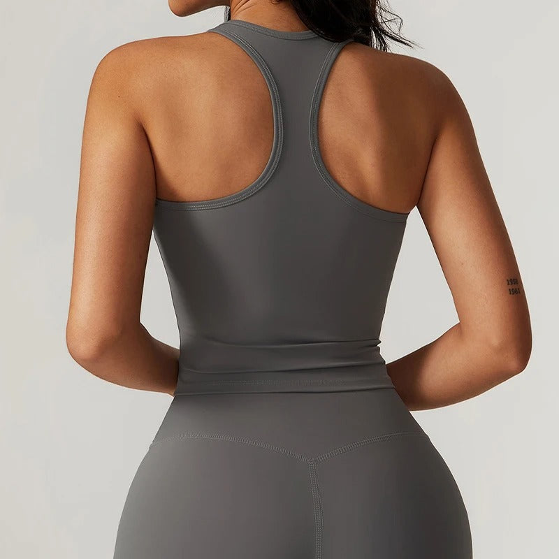 LuxeShape Move Askılı Sırt Detaylı Tank Top